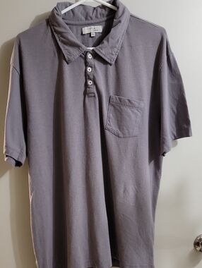 ⭐️ Gray Polo Shirt - Cosmo & Co